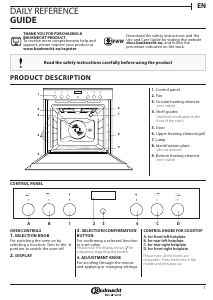 Manual Bauknecht HIS3 EP8V2 IN Oven