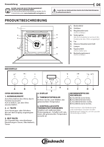 Mode d’emploi Bauknecht HVS5 TH8VS3 ES Four