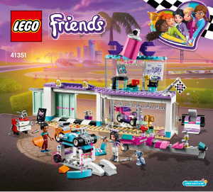 Mode d’emploi Lego set 41351 Friends Latelier de customisation de kart