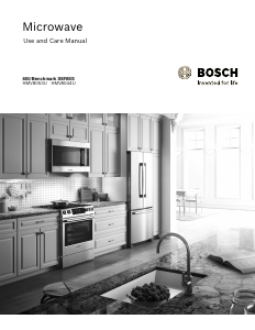 Manual Bosch HMV8053U Microwave