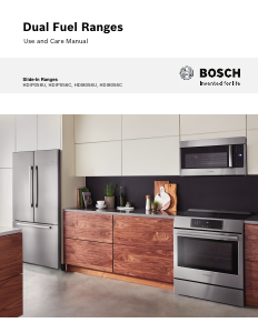 Mode d’emploi Bosch HDIP056U Cuisinière