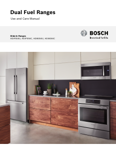 Handleiding Bosch HDI8056U Fornuis