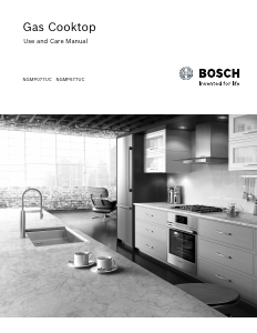 Mode d’emploi Bosch NGMP077UC Table de cuisson