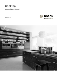 Manual de uso Bosch NIT5469UC Placa