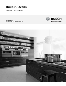 Manual Bosch HBN5651UC Oven