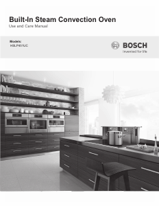 Mode d’emploi Bosch HSLP451UC Four