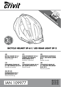 Instrukcja Crivit IAN 109977 Kask rowerowy