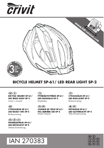 Manual Crivit IAN 270384 Bicycle Helmet