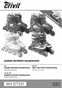 Bedienungsanleitung Crivit IAN 271521 Inline skates