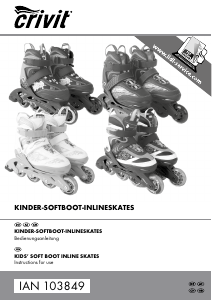 Manual Crivit IAN 103849 Inline Skates