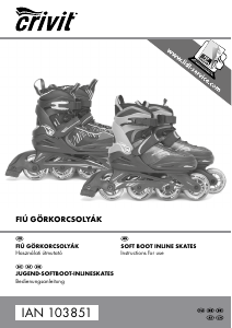 Manual Crivit IAN 103851 Inline Skates