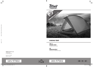 Manual Crivit IAN 97002 Tent