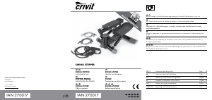 Manual Crivit IAN 270017 Stepper