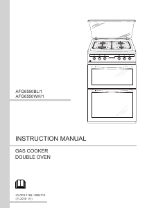 Manual Amica AFG6550WH Range