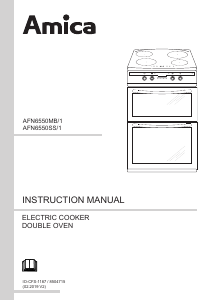 Manual Amica AFN6550 Range