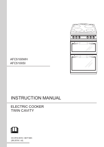 Manual Amica AFC5100WH Range