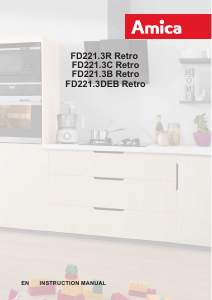 Manual Amica FD221.3 Fridge-Freezer