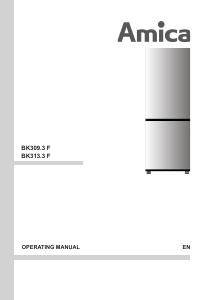 Handleiding Amica BK309.3 Koel-vries combinatie