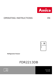 Manual Amica FDR2213DB Fridge-Freezer