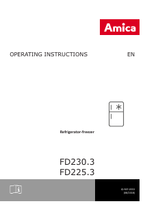 Manual Amica FC230.3 Fridge-Freezer