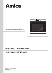 Manual Amica 11433TSX1 Oven