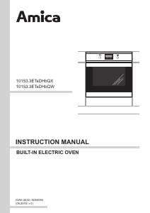 Manual Amica 10533TSX Oven