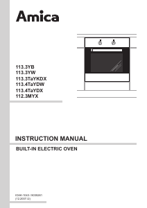 Manual Amica 1123YW Oven