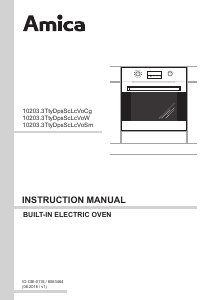 Manual Amica IN622W Oven