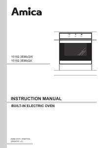 Manual Amica 10523MSX Oven
