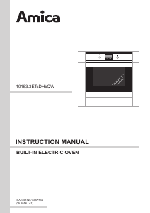 Manual Amica 10533TSW Oven