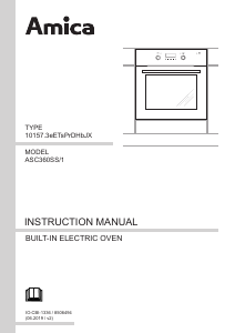 Manual Amica ASC360 Oven