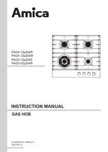 Manual Amica PGZ6411 Hob
