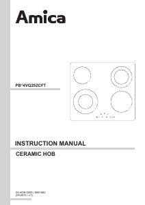 Manual Amica PH6220ZT Hob