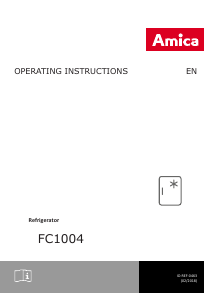 Handleiding Amica FC1004 Koelkast