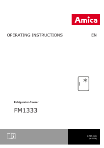 Handleiding Amica FM1333 Koelkast