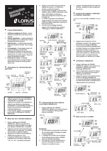 Mode d’emploi Lorus R2315NX9 Kids Montre