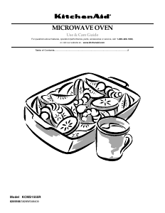 Handleiding KitchenAid KCMS1555RWH0 Magnetron