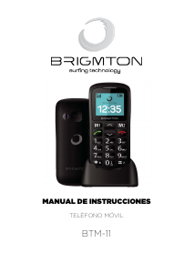 Manual de uso Brigmton BTM-11 Teléfono móvil