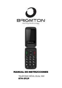 Manual de uso Brigmton BMT-5FLIP Teléfono móvil