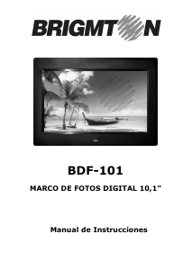 Handleiding Brigmton BDF-101 Digitale fotolijst