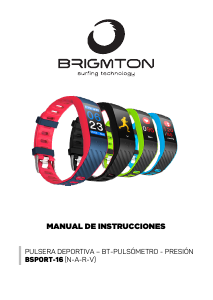 Manual Brigmton BSPORT-16-R Activity Tracker