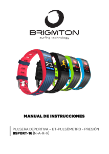 Manual de uso Brigmton BSPORT-16-V Rastreador de actividad