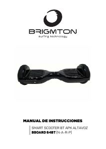 Manual Brigmton BBOARD-64BT-P Hoverboard