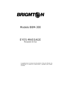 Manual de uso Brigmton BBM-300 Masajeador