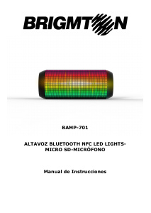 Manual de uso Brigmton BAMP-701 Altavoz