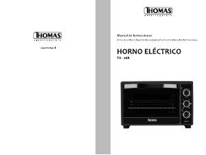Manual de uso Thomas TH-26R Horno