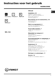 Bedienungsanleitung Indesit WIL 144 Waschmaschine