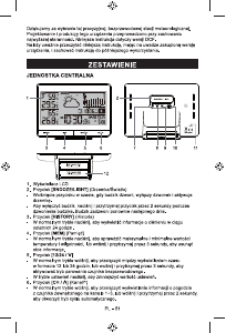 Instrukcja Sencor SWS 5551 Stacja pogodowa