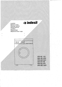 Handleiding Indesit WN 480 XWI Wasmachine