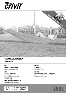 Manual Crivit IAN 271007 Hammock